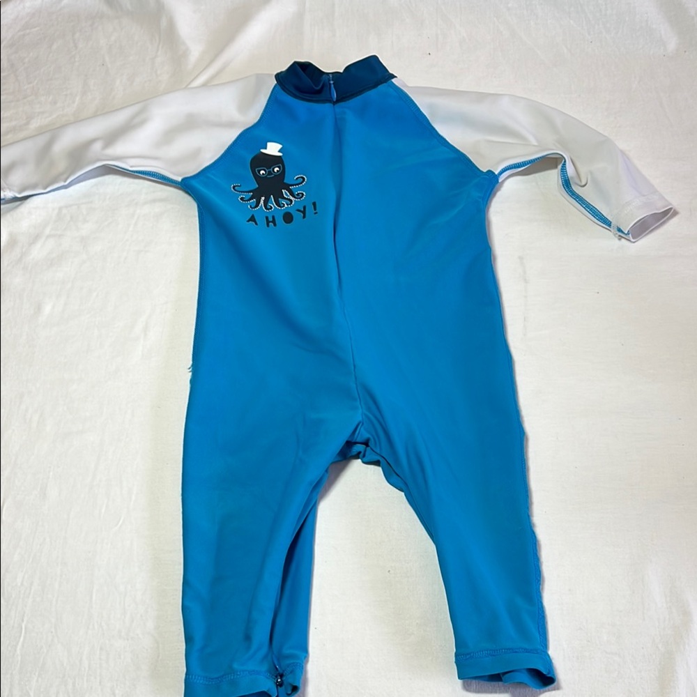 12M MEC full piece sun protection Swimsuit with Octopus Design